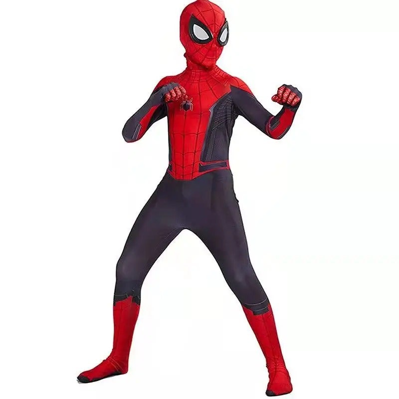 Hero Expedition Spider-Man Children'S Suit Jumpsuit Cos Suit All-Inclusive Battle Suit Performance Costume Male - Image 5